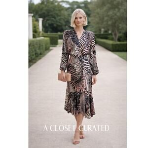 Vintage 1980's Barbara Barbara California Dress